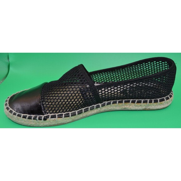 Circus by Sam Edelman Women's Summer Flat Espadrille, Sz 6 Black - Picture 4 of 7